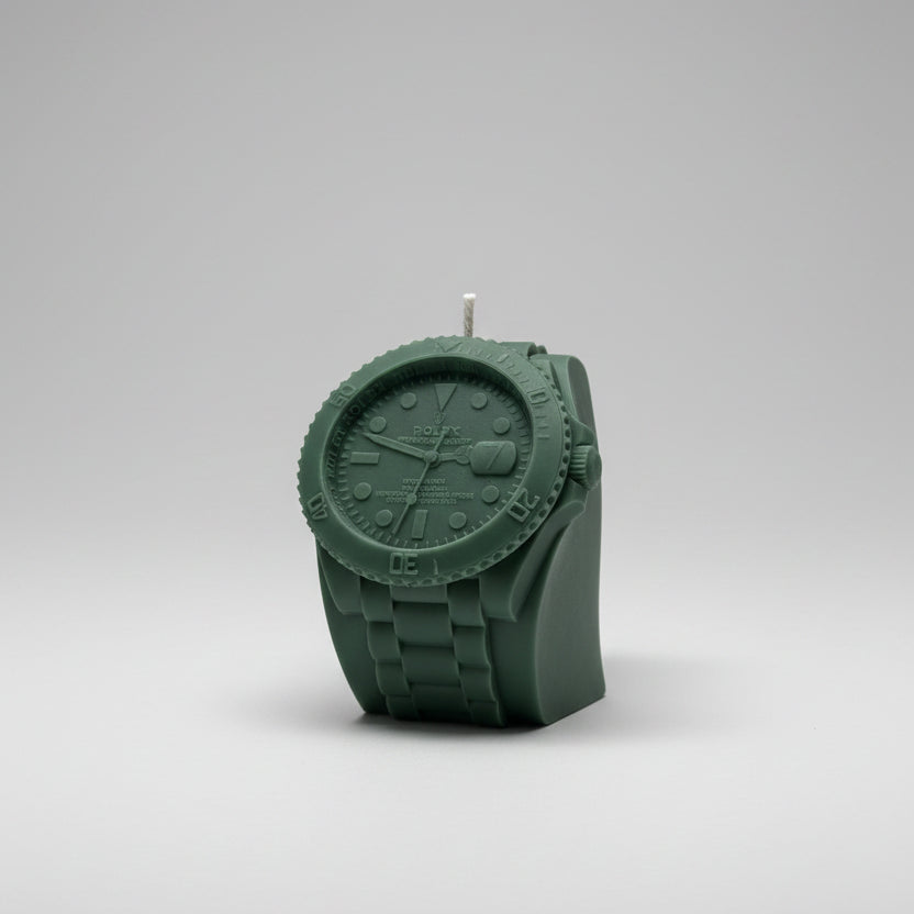 Bougie parfumée artisanale forme Montre