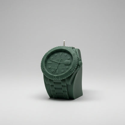 Bougie parfumée artisanale forme Montre
