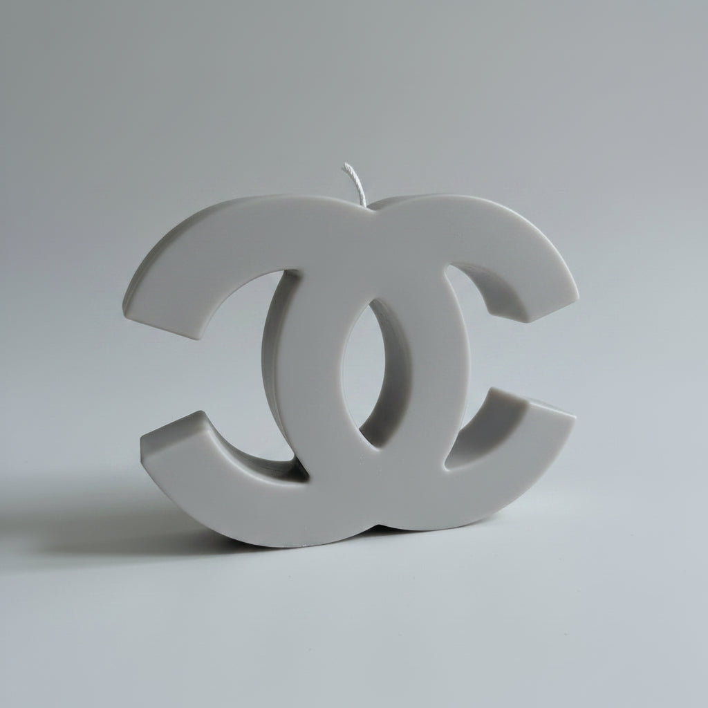 Bougie parfumée artisanale forme Logo C Grandgris