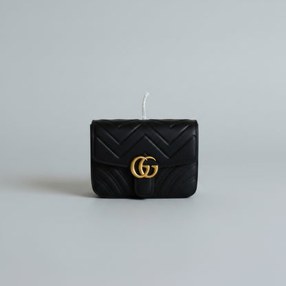 Bougie parfumée artisanale forme sac
gg mini noir