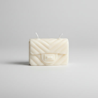 Bougie parfumée artisanale forme sac
C mini crème